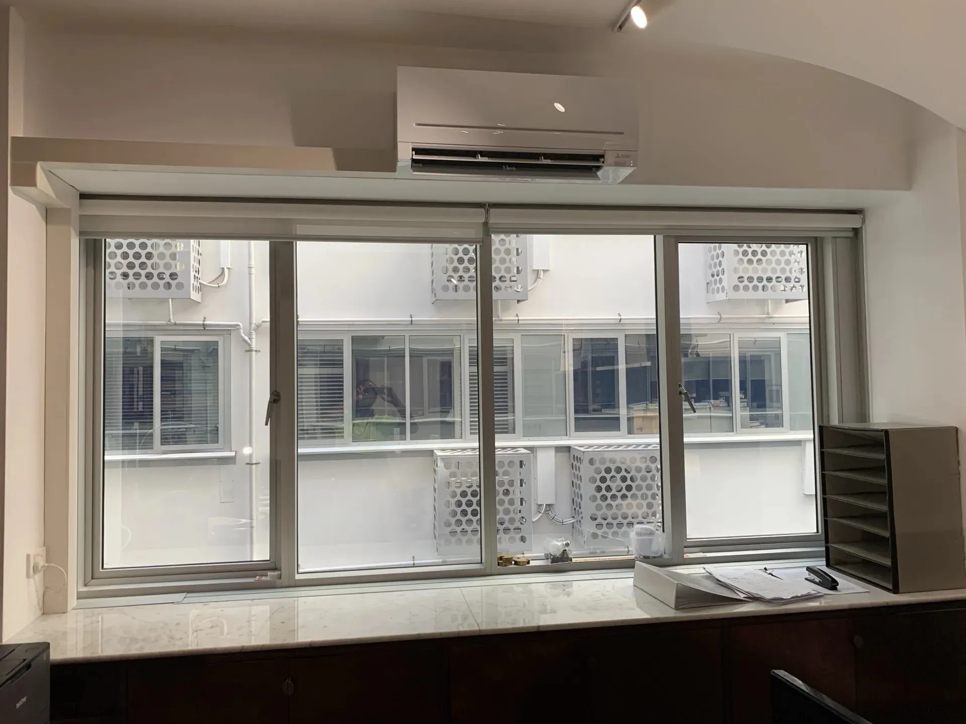 Mitsubishi Electric 4.2kw split system, Council Chambers Sydney CBD