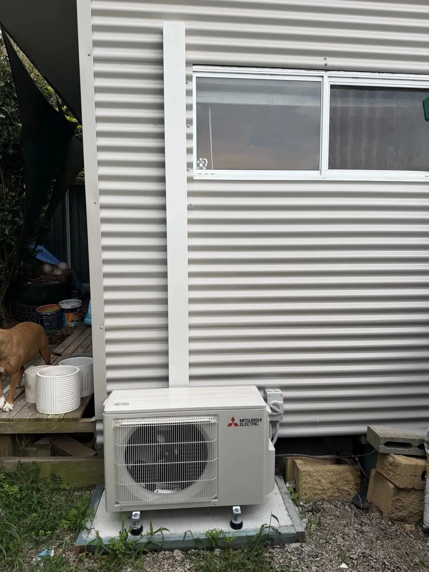 Mitsubishi Electric 2.5kw split system installation, Woronora Heights NSW